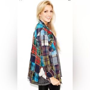 We The Free patchwork flannel